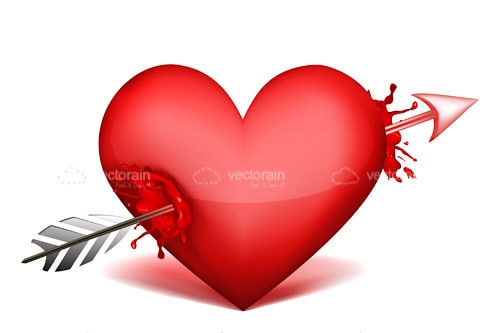 Heart with arrow